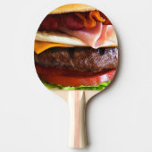 Funny big hamburger tafeltennisbatje (Voorkant)