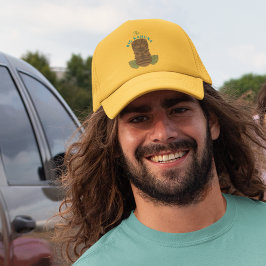 Funny Big Kahuna Tiki Mask Vaderdag Trucker Pet