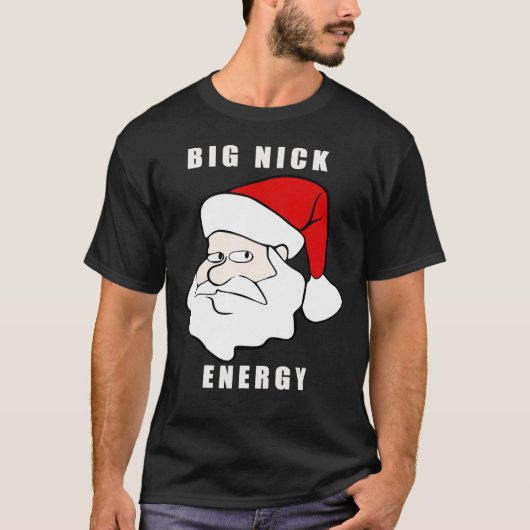 FUNNY BIG NICK ENERGY T-SHIRT (Voorkant)