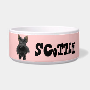 Funny Big Nose Scottie Voerbakje