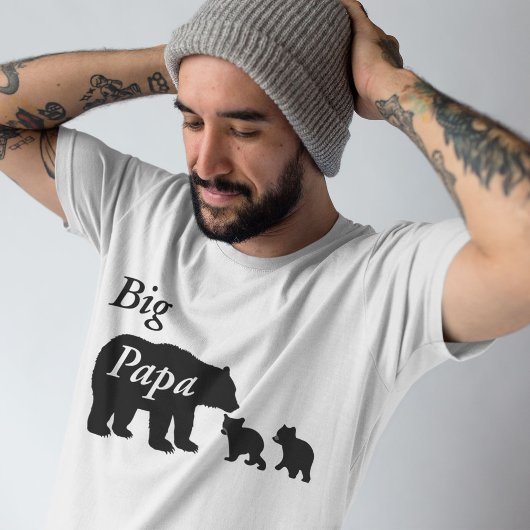 Funny Big Papa Family Beer T-shirt