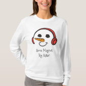 Funny Big Sister Snow Magnet Cute Snowman Face T-shirt (Voorkant)