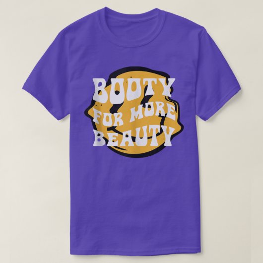 Funny Big Squat Booty voor meer schoonheid - esthe T-shirt (Design voorkant)