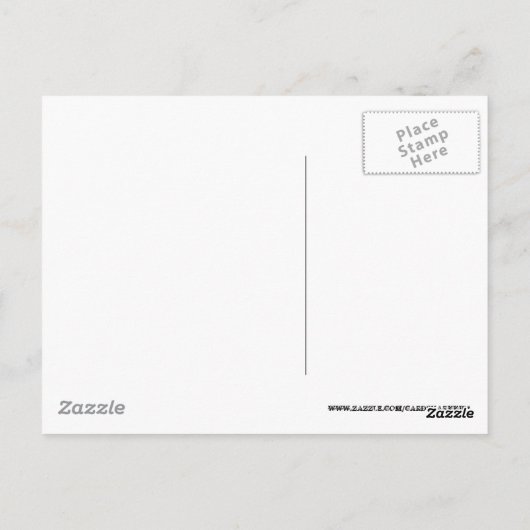 Funny Bigfoot Briefkaart (Achterkant)