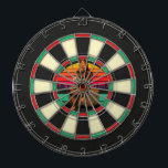 Funny Bigfoot Coffee Break on A Tree Stump Dartbord<br><div class="desc">Funny Bigfoot Coffee Break op een boomstamplank</div>