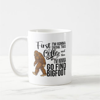 Funny Bigfoot Coffee Mok