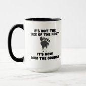 Funny Bigfoot Coffee Mok voor Sasquatch Believer (Links)