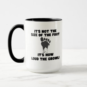 Funny Bigfoot Coffee Mok voor Sasquatch Believer