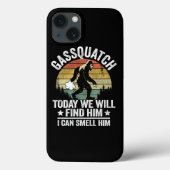 Funny Bigfoot Fart Gassquatch Sasquatch Case-Mate iPhone Case (Achterkant)