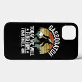 Funny Bigfoot Fart Gassquatch Sasquatch Case-Mate iPhone Case (Achterkant (horizontaal))