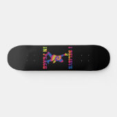 Funny Bigfoot geloof ik in vrede Persoonlijk Skateboard (Horizontaal)