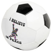 Funny Bigfoot geloof ik in vrede Voetbal (Drie kwart)