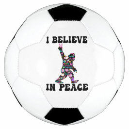 Funny Bigfoot geloof ik in vrede Voetbal