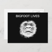 Funny Bigfoot Gifts Briefkaart (Voorkant / Achterkant)