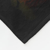 Funny Bigfoot Halloween  Fleece Deken (Hoek)