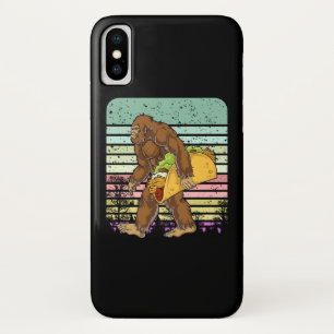 Funny Bigfoot Holding A Taco Case-Mate iPhone Case