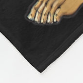 Funny Bigfoot Hunting Easter Eggs Fleece Deken (Hoek)