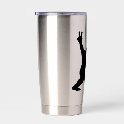 Funny Bigfoot-I Believe in Myself   Geïsoleerde Drinkbeker (Rechts)