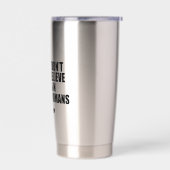 Funny Bigfoot-I Don't Believe in Humans    Geïsoleerde Drinkbeker (Links)