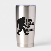 Funny Bigfoot-I Don't Believe in Humans    Geïsoleerde Drinkbeker (Voorkant)