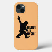 Funny Bigfoot-ik geloof in mezelf Case-Mate iPhone Case (Achterkant)