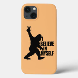 Funny Bigfoot-ik geloof in mezelf Case-Mate iPhone Case