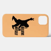 Funny Bigfoot-ik geloof in mezelf Case-Mate iPhone Case (Achterkant (horizontaal))