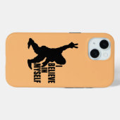 Funny Bigfoot-ik geloof in mezelf Case-Mate iPhone Case (Achterkant (horizontaal))