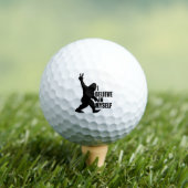 Funny Bigfoot-ik geloof in mezelf Golfballen (Insitu Shirt)
