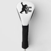 Funny Bigfoot-ik geloof in mezelf Golfheadcover (Voorkant)