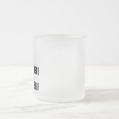 Funny Bigfoot-ik geloof in mezelf Matglas Koffiemok (Center)