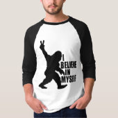 Funny Bigfoot-ik geloof in mezelf T-shirt (Voorkant)
