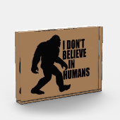 Funny Bigfoot-ik geloof niet in mensen Fotoblokken (Links)