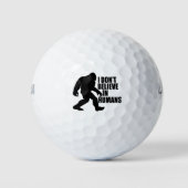 Funny Bigfoot-ik geloof niet in mensen Golfballen (Voorkant)