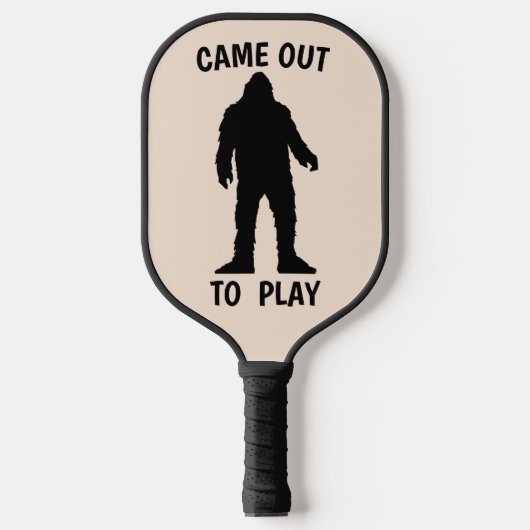 FUNNY BIGFOOT PRO PICKLEBALL PADDLE (Voorkant)