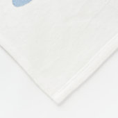 Funny Bigfoot Rock On Christmas Lights Snow Holida Fleece Deken (Hoek)