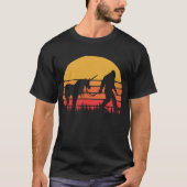 Funny Bigfoot Sasquatch en Unicorn T-shirt (Voorkant)