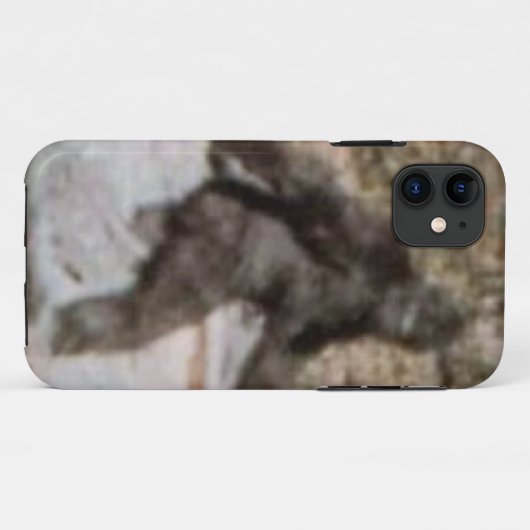 Funny Bigfoot Sasquatch Hoesje (Achterkant (horizontaal))