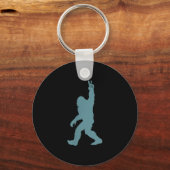 Funny Bigfoot Sasquatch Peace Sign Big Foot Squatc Sleutelhanger (Voorkant)