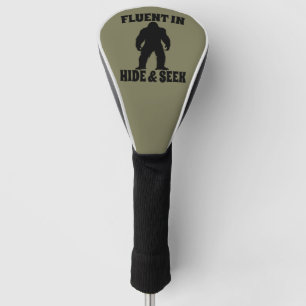Funny Bigfoot - Vloeiend in Verbergen en zoeken Golfheadcover