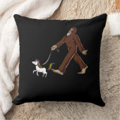 Funny Bigfoot Walking Magical Unicorn Kussen (Deken)