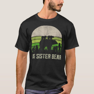 Funny Biggest zuster Shirten, 6 Cub Kinder Sis Big T-shirt