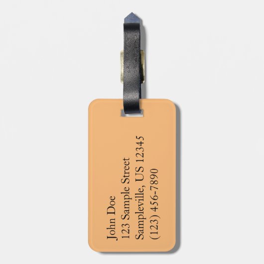 Funny Bighorn Sheep in Zion National Park Bagagelabel (Achterkant verticaal)