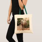 Funny Bighorn Sheep in Zion National Park Tote Bag (Voorkant (product))