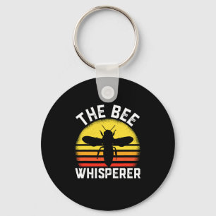 Funny bijenteelt Gift for bijenkorreb Retro bijen  Sleutelhanger