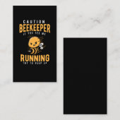 Funny Bijenteler Joke Bee Humor Visitekaartje (Voorkant / Achterkant)