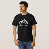 Funny Bike Smile Bicycle Cyclist T-shirt (Voorkant volledig)
