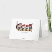 Funny Biker Cats Verjaardag Kaart (Achterkant)