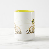 Funny Biker Chick  Mok (Midden)