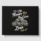 Funny Biker Quotes Sarcastic Motorcycle Rider Gift Gastenboek (Voorkant)